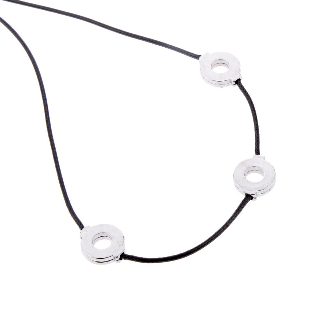 Uchiha Itachi 3 Loops Necklace Naruto Shippuden Akatsuki Member