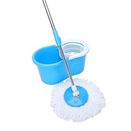 Spin Mop With Bucket & Dual Mop Heads ° Rotary Mop Household Cleaning Products, Floor China Wood Kitchen Cleaning