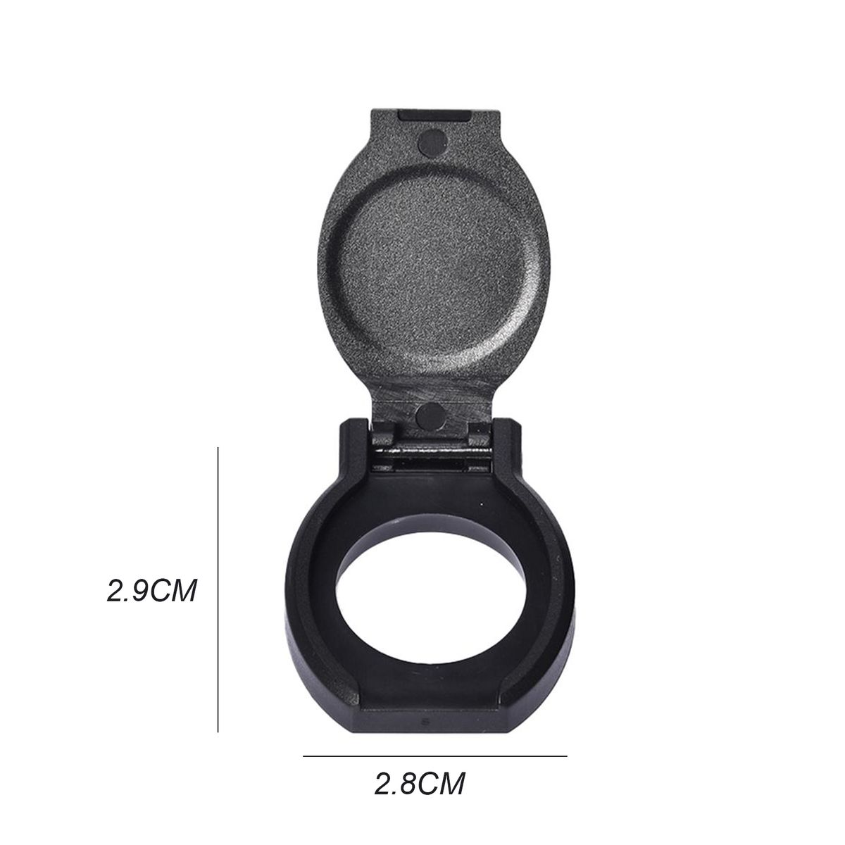 Lens Cover High Quality Practical ABS Durable Lens Cap-Black