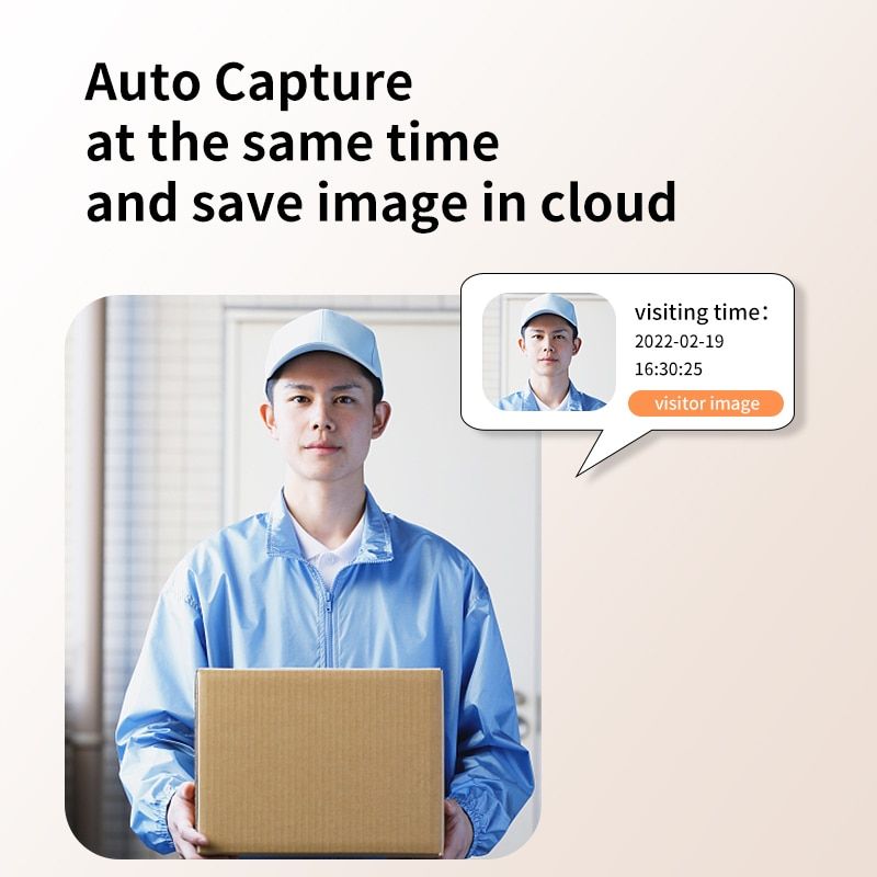 Surveillance Visual Door Ring Camera Video Intercom Remote