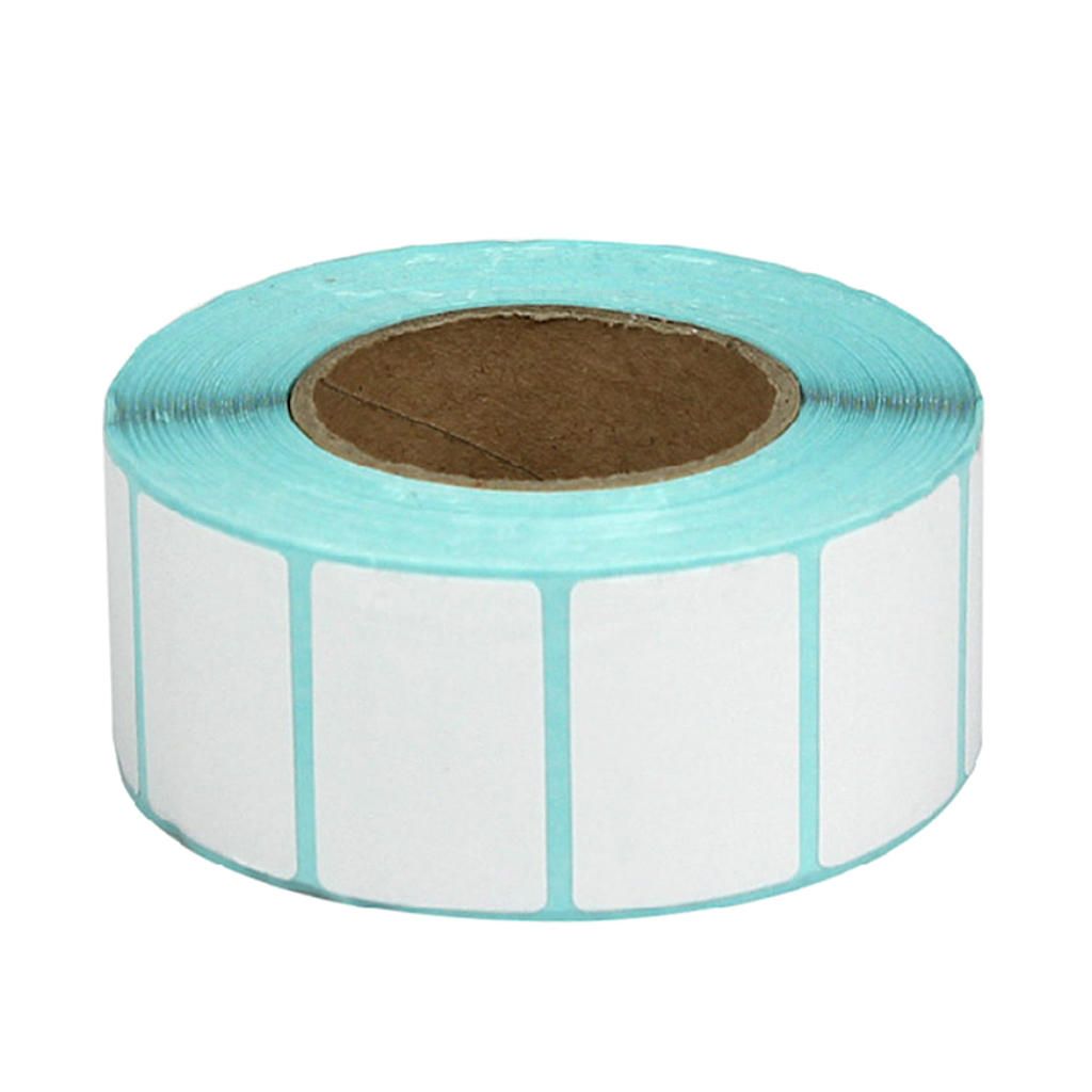 3 Roll Blank White Shipping Label Thermal Adhensive