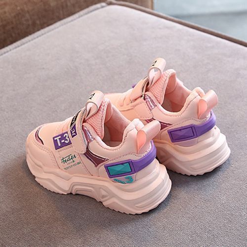 Children's Sports Shoes Boys 1-5 Years Old Baby Toddler Sneakers Pink