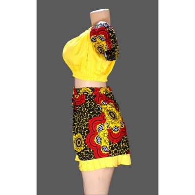 Ankara Crop And Short
