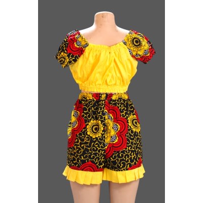 Ankara Crop And Short
