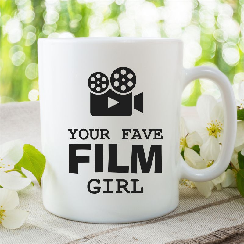 Film Girl Customised Coffee Cup & Mug