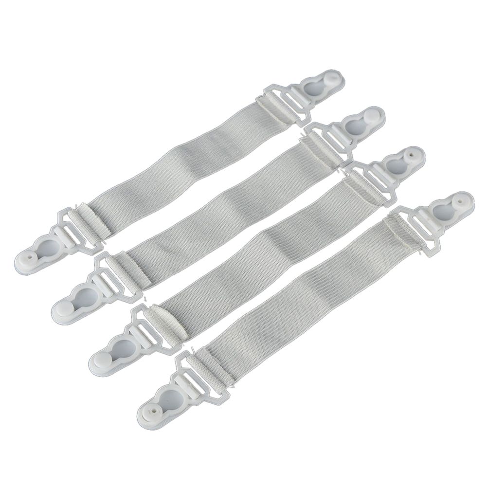 4 Pcs Bed Sheet Mattress Cover Clips Holder Fasteners-