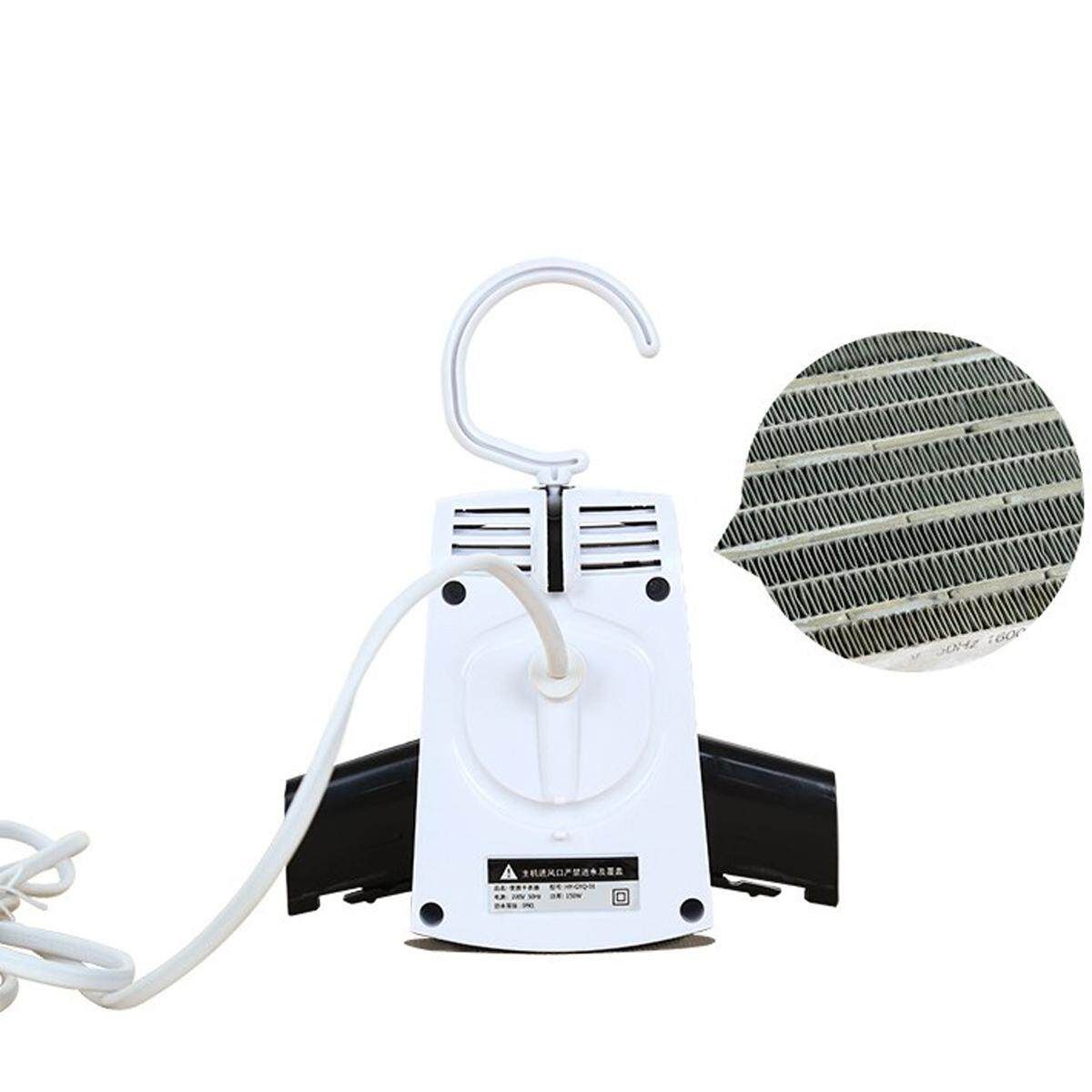 Electric Clothes Hanger Portable Drying Machine Rack Home Indoor Dorms Dryer White