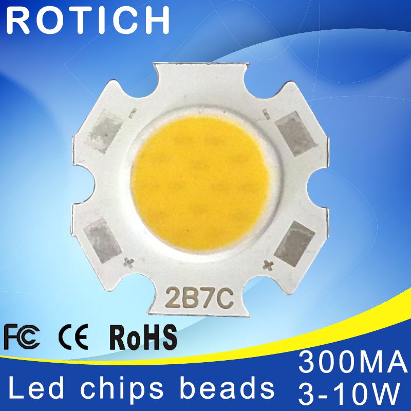 High Power Epistar COB 3W 5W 7W 10W DC 10V-32V Integrated