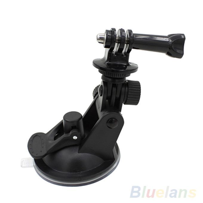 Car Window Windshield Glass Suction Cup Mount For GoPro 4 3-