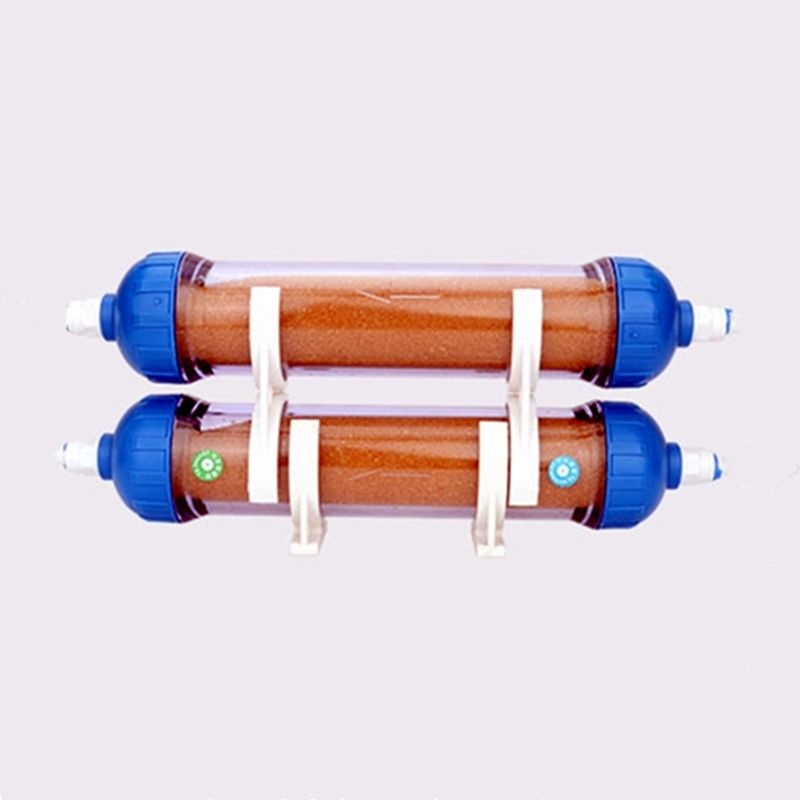 Mixed Bed Ion Exchange Resin 0 PPM Deionization DI RESIN Filter Cartridge 10" Inline Refillable Clear Filter Housing RO Aquarium WAAAB
