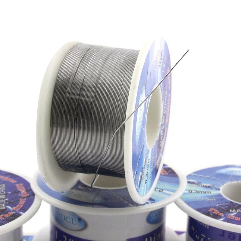 Solder Wire Tin 0.4/0.5/0.6/0.8/10mm CF-10 PB37/SN63 Lead Roll Rosin Welding Core Soldering Wire Flux Reel #7