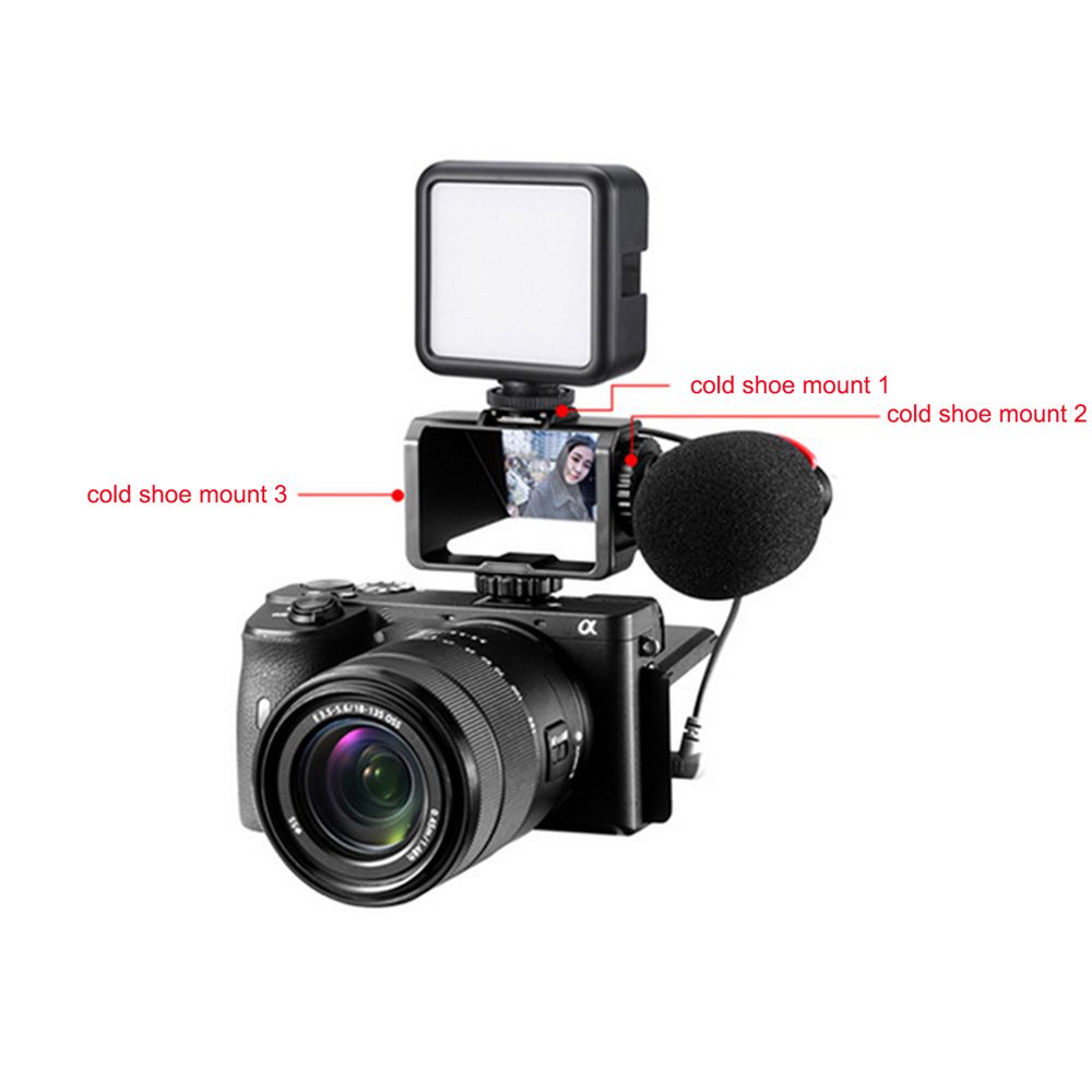Camera Vlog Selfie Flip Screen Bracket Video Shooting