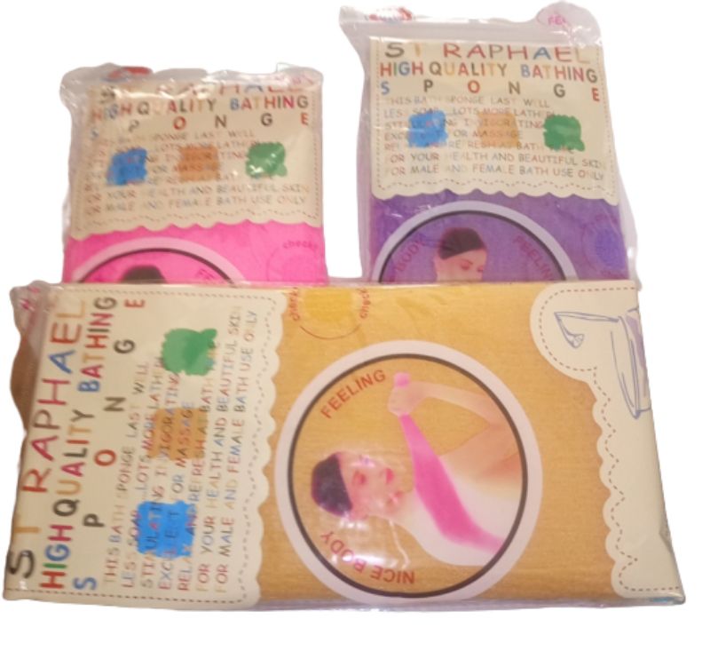 Exfoliating Bath Sponge (x 3pcs)