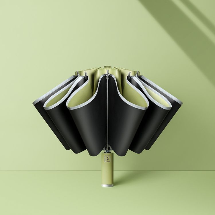 Fully Automatic Vinyl Umbrella Matcha Green