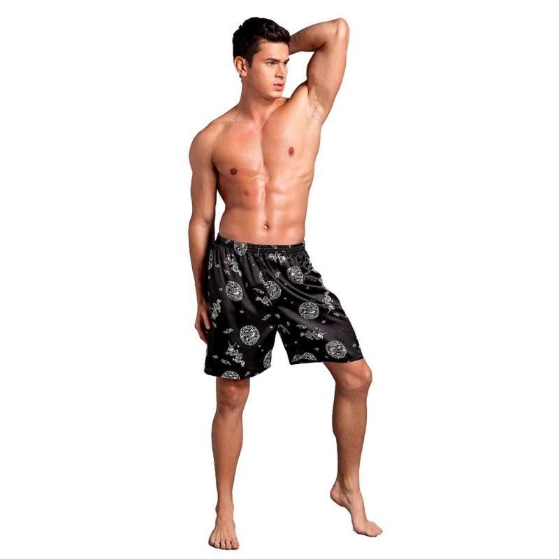 Pajamas casual baggy satin and silk for men