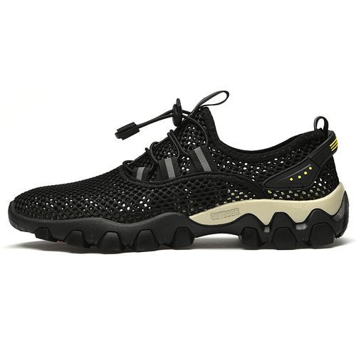 Breathable Men Hiking Shoes Mesh Outdoor Men Sneakers Climbing Shoes Men Sport Shoes Quick-dry Water Shoes