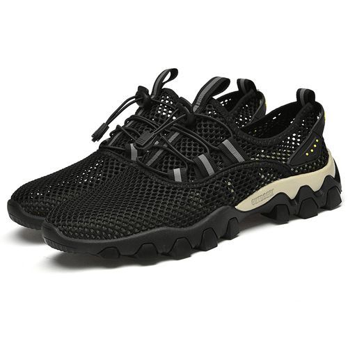 Breathable Men Hiking Shoes Mesh Outdoor Men Sneakers Climbing Shoes Men Sport Shoes Quick-dry Water Shoes