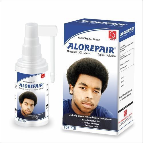 Alorepair Minoxidil 5% Spray For Fast Hair And Beard Growth.
