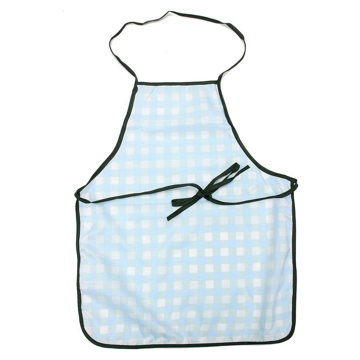 Kids Children Chef Hat Cooking Unisex Apron Baking Kitchen Craft Coat Set Blue