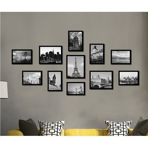 Photo Frame Set Black