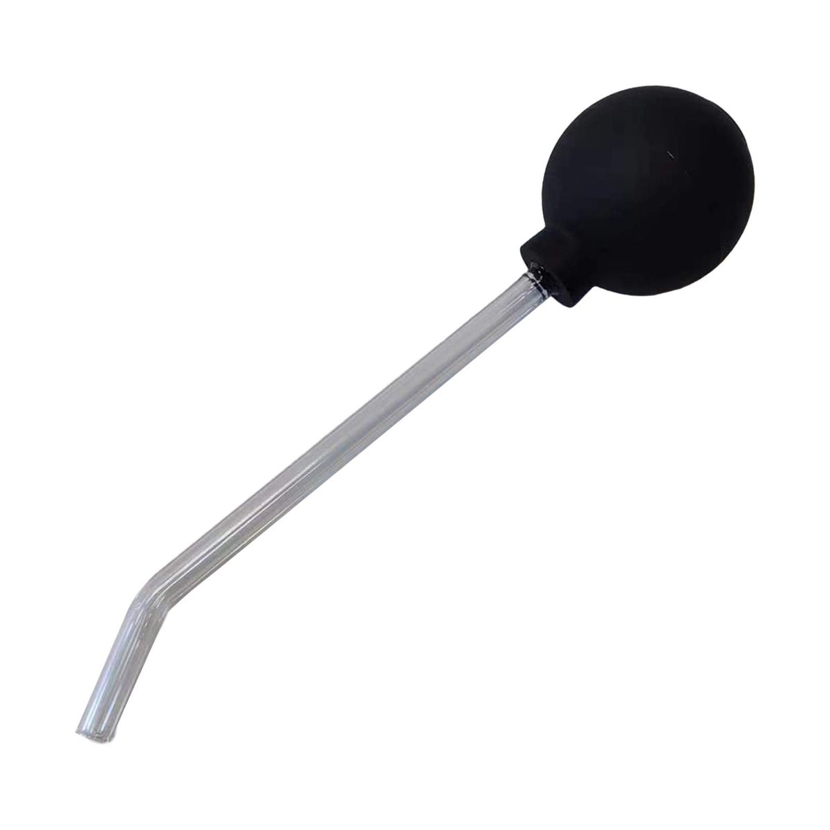 Tonsil Stone Cupping Suction Tool Manual Cleaner Black