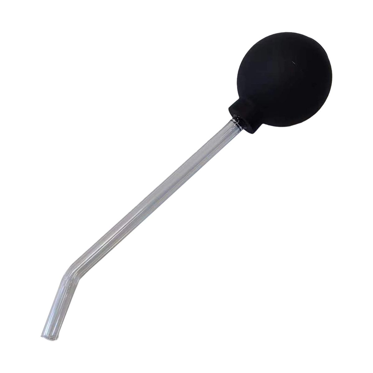 Tonsil Stone Cupping Suction Tool Manual Cleaner Black