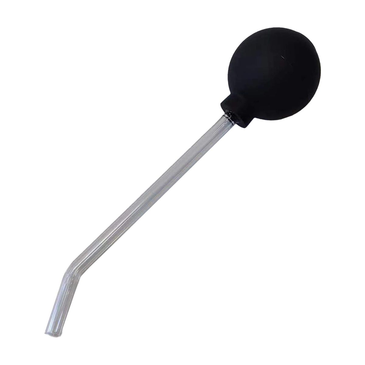 Tonsil Stone Cupping Suction Tool Manual Cleaner Black