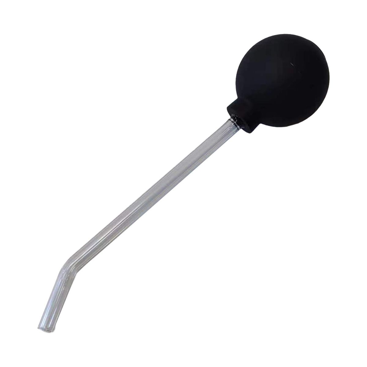 Tonsil Stone Cupping Suction Tool Manual Cleaner Black
