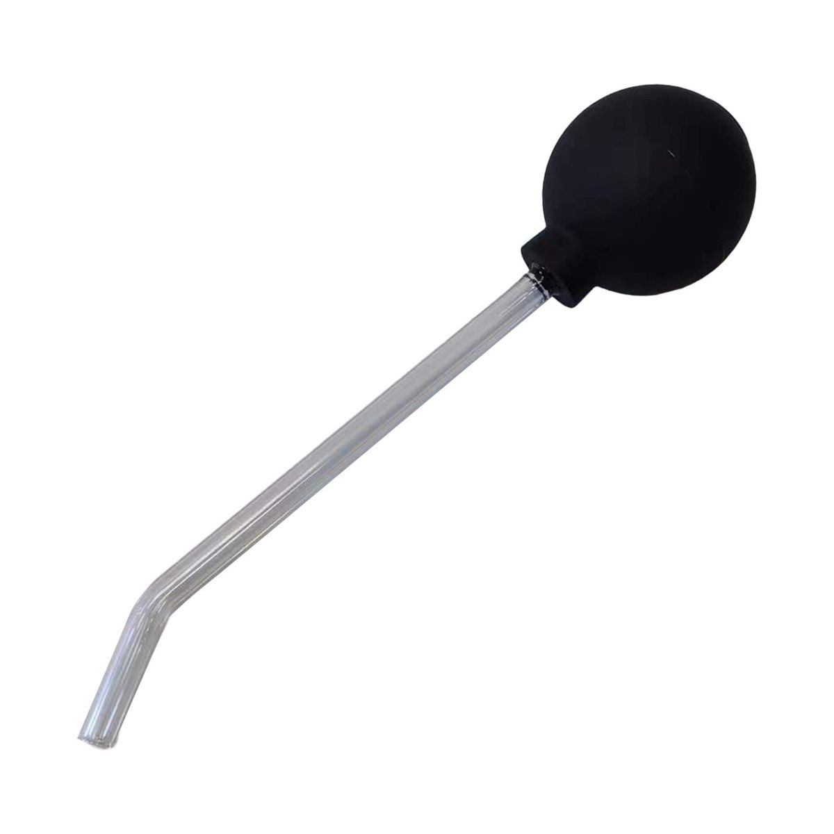 Tonsil Stone Cupping Suction Tool Manual Cleaner Black