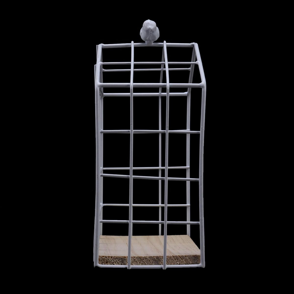 Iron Mesh Wall Storage Rack Metal Hanging Wall Decoration Living Room Bedroom Nordic Style Display Shelf White