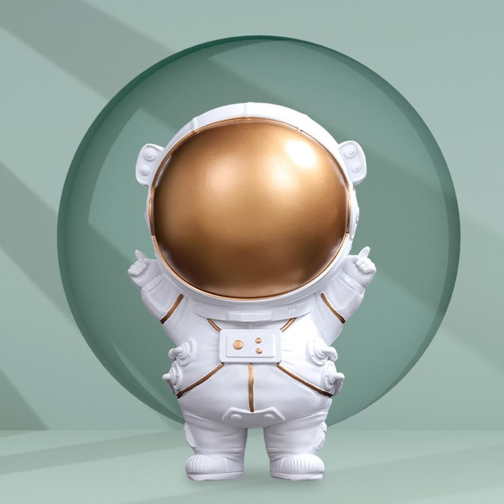 Premium Resin Astronaut Figurines Bar Nursery Bedroom Table Stand L