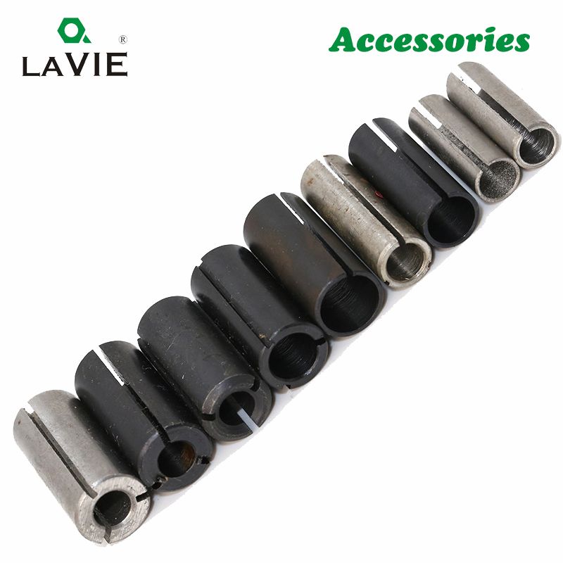 La Vie 9pcs High Precision Adapter Collet Cnc Milling Cutter
