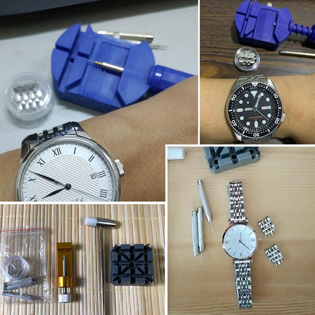 1 Set Watch Repair Tool Watch Band Link Remover Disassembly Tool A