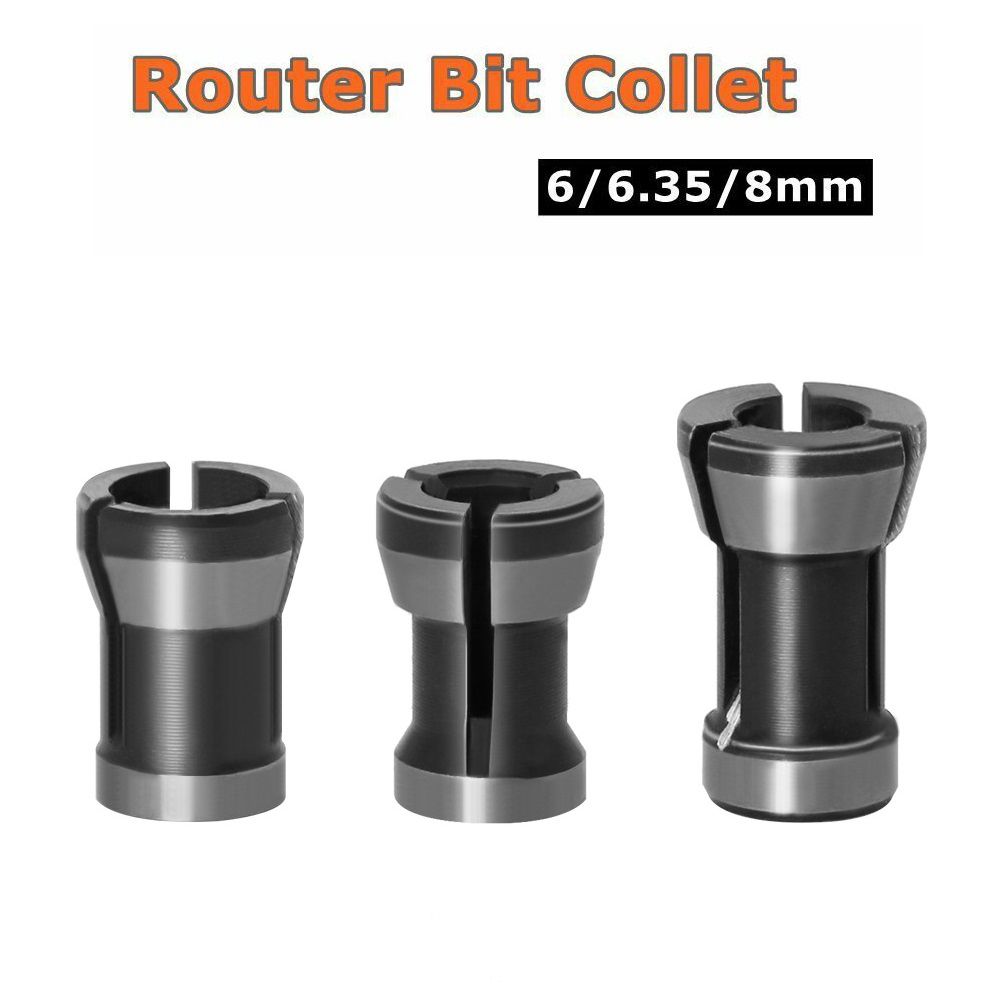 Router Bit Collet Chuck Extension Rod Trim Milling Cutter
