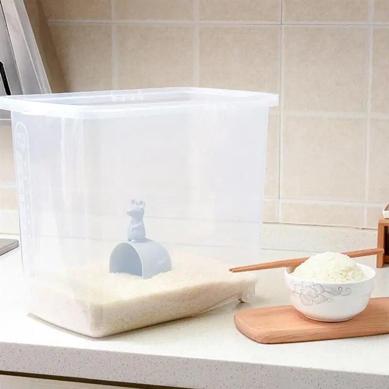 2pcs Rice Measuring Cup Rice Spoon Rice Cup Plastic Mouse Shape Measuring Cup Jug Pour Spout Surface For Caking Baking Tools