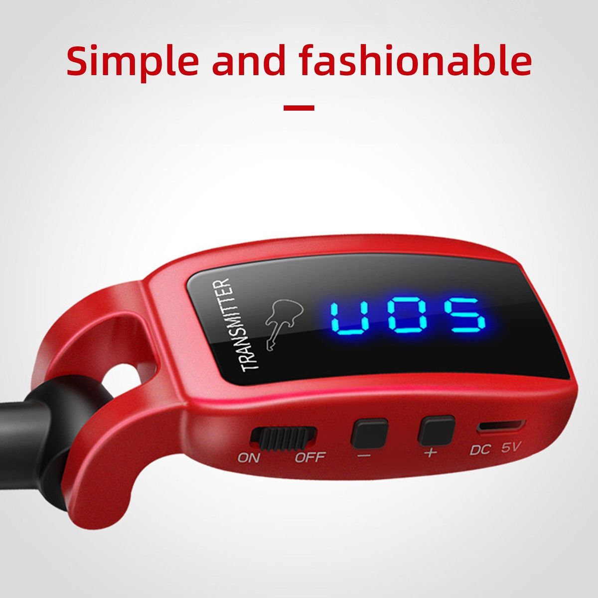 Wireless Guitar System 50M UHF Wireless Guitar Transmitter