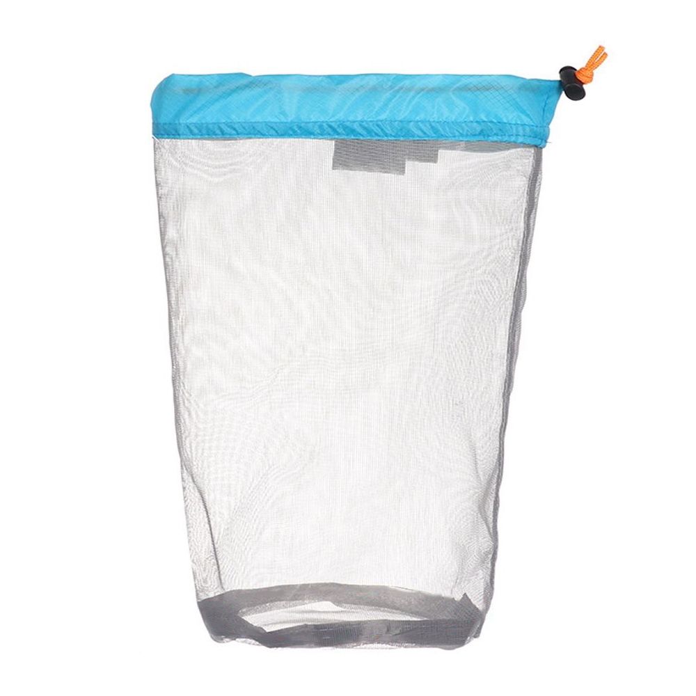 Mesh Compression Bag Sundry Bag, Size:  XL (Gray Blue)