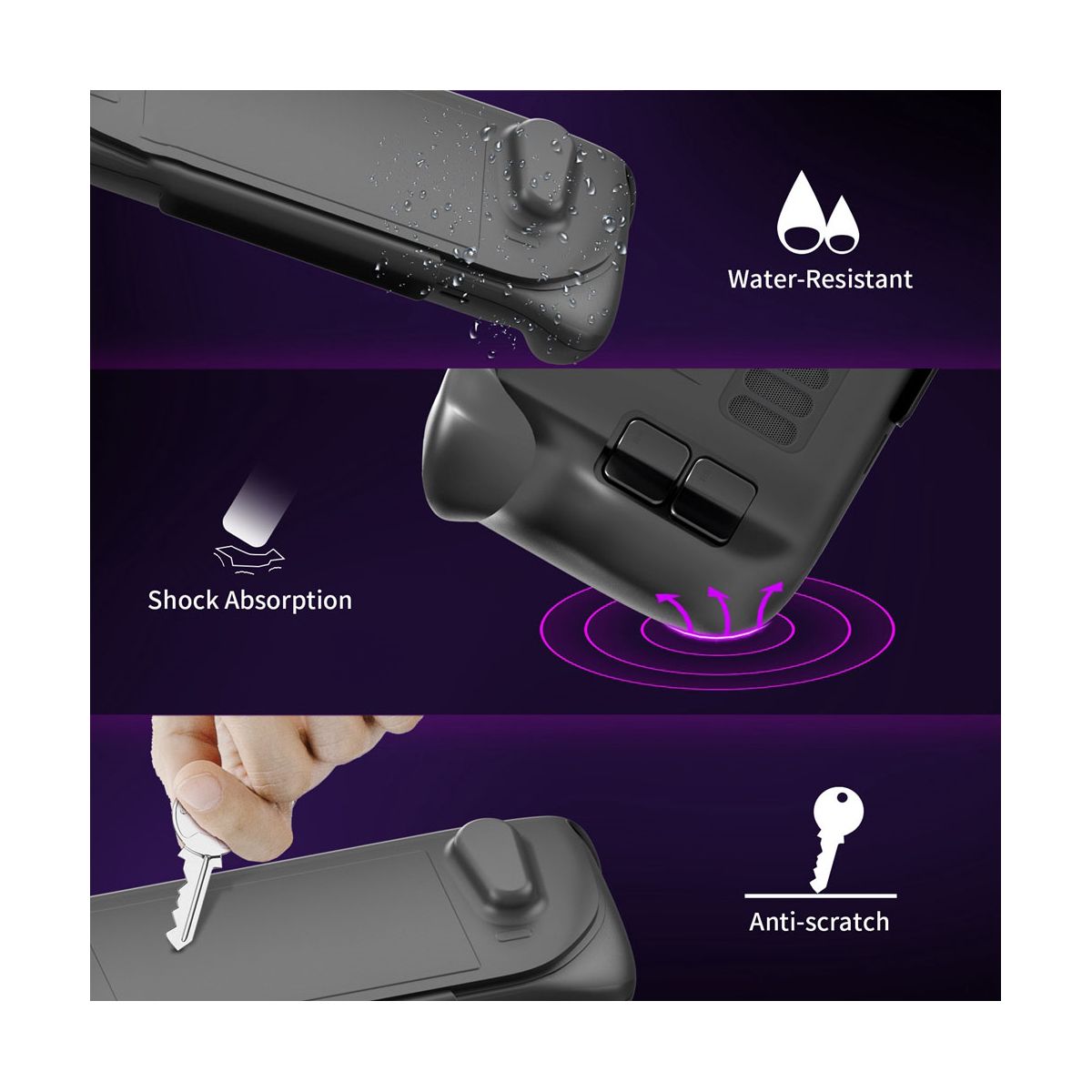 -SD012 Cover Case for Deck Console TPU Shell Case for