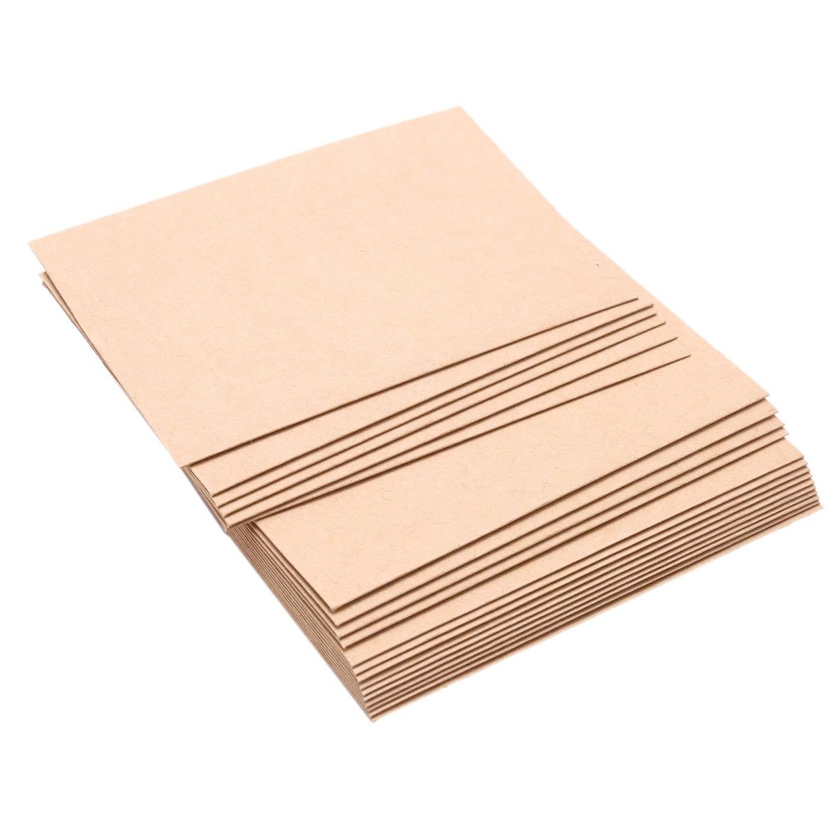 20PCS Classical Kraft Blank Mini Paper Window Envelopes Wedding Invitation Envelope Gift Envelope(Brown)