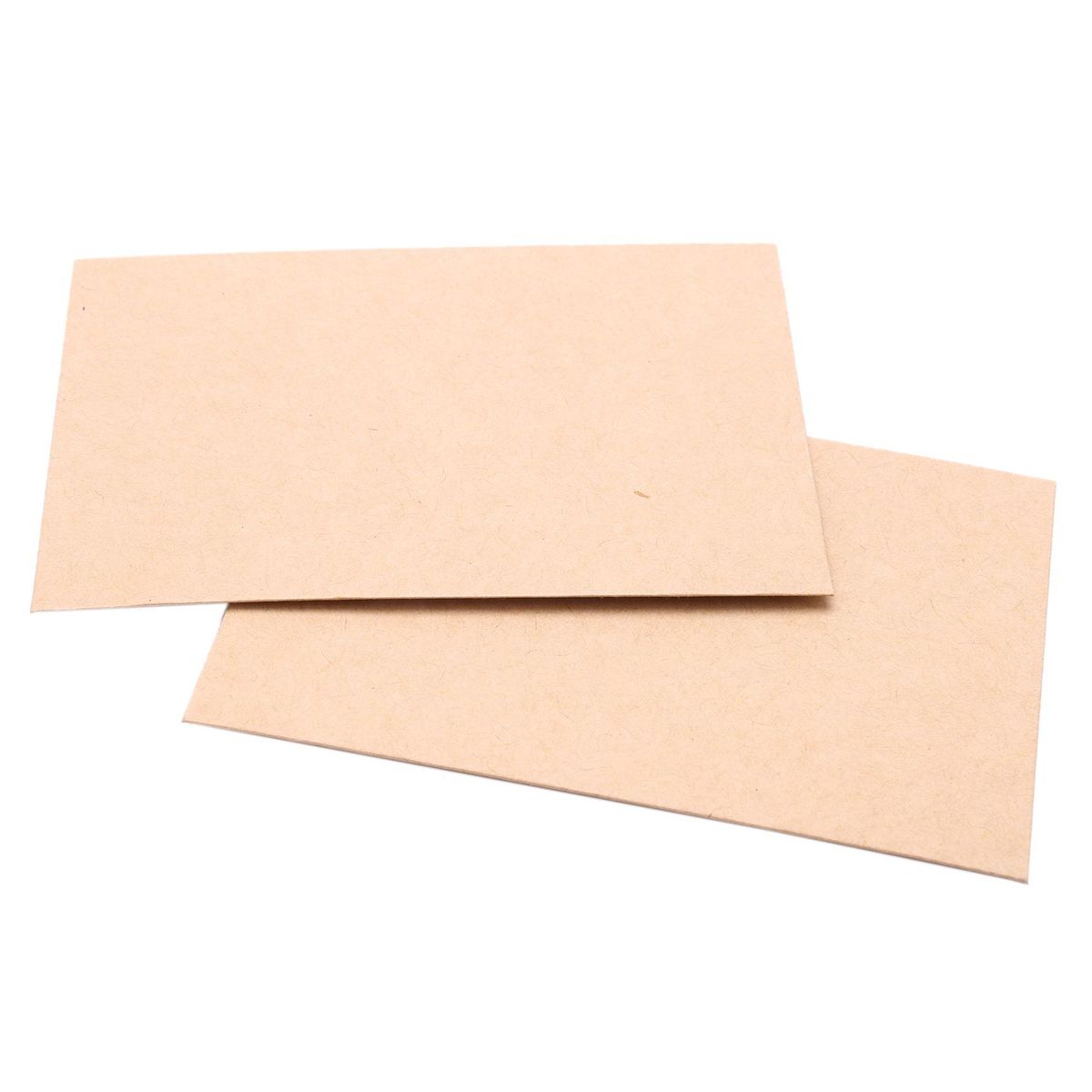 20PCS Classical Kraft Blank Mini Paper Window Envelopes Wedding Invitation Envelope Gift Envelope(Brown)