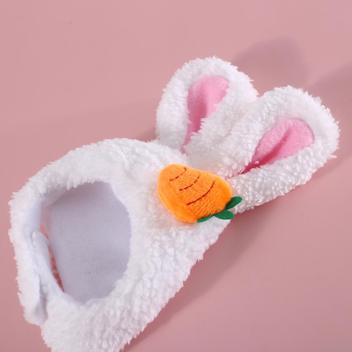 Pet Headwear Photo Props Headwear Carrot Bunny Pet Hat Orange