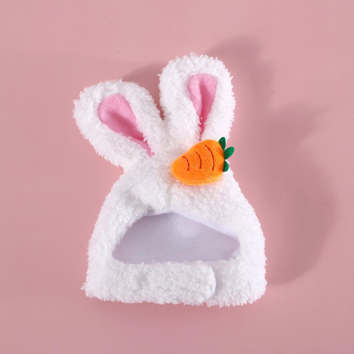 Pet Headwear Photo Props Headwear Carrot Bunny Pet Hat Orange