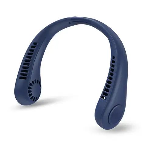 Rechargeable Hanging Neck Cooling Fan 3Speed Button