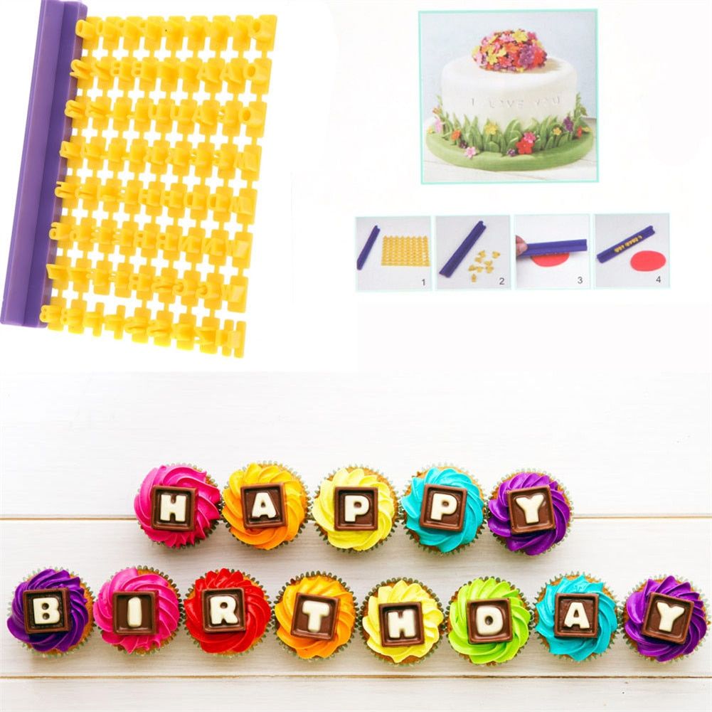 2PCS Stamp Cake Curl Baking Mold