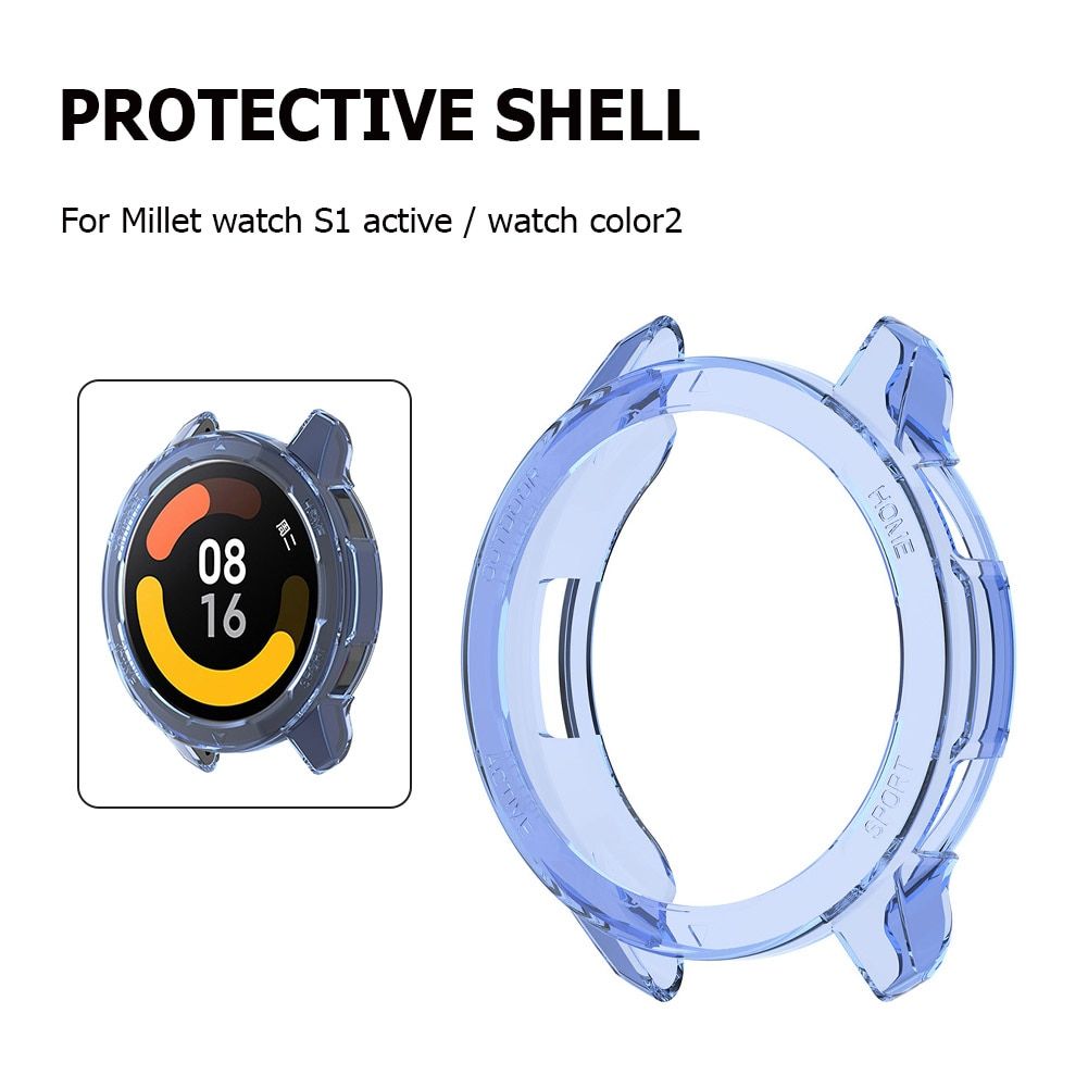 Transparent TPU Protector Cover For Xiaomi Watch S1 Active