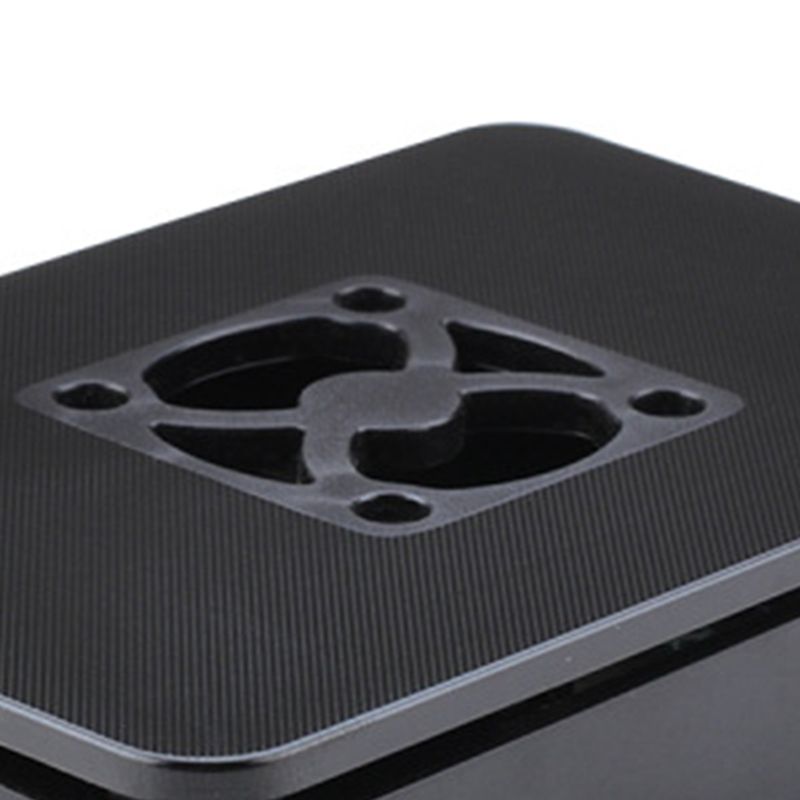 Motherboard Case Precision Installable Cool Fan ABS-Black