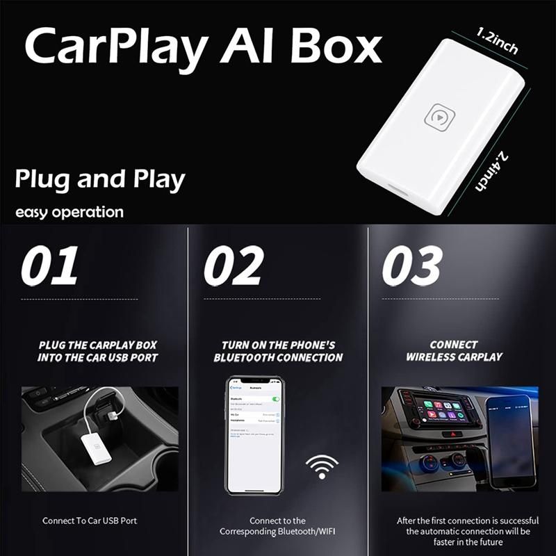Wireless Carplay Adapter Wireless Carplay Dongle for Wired C