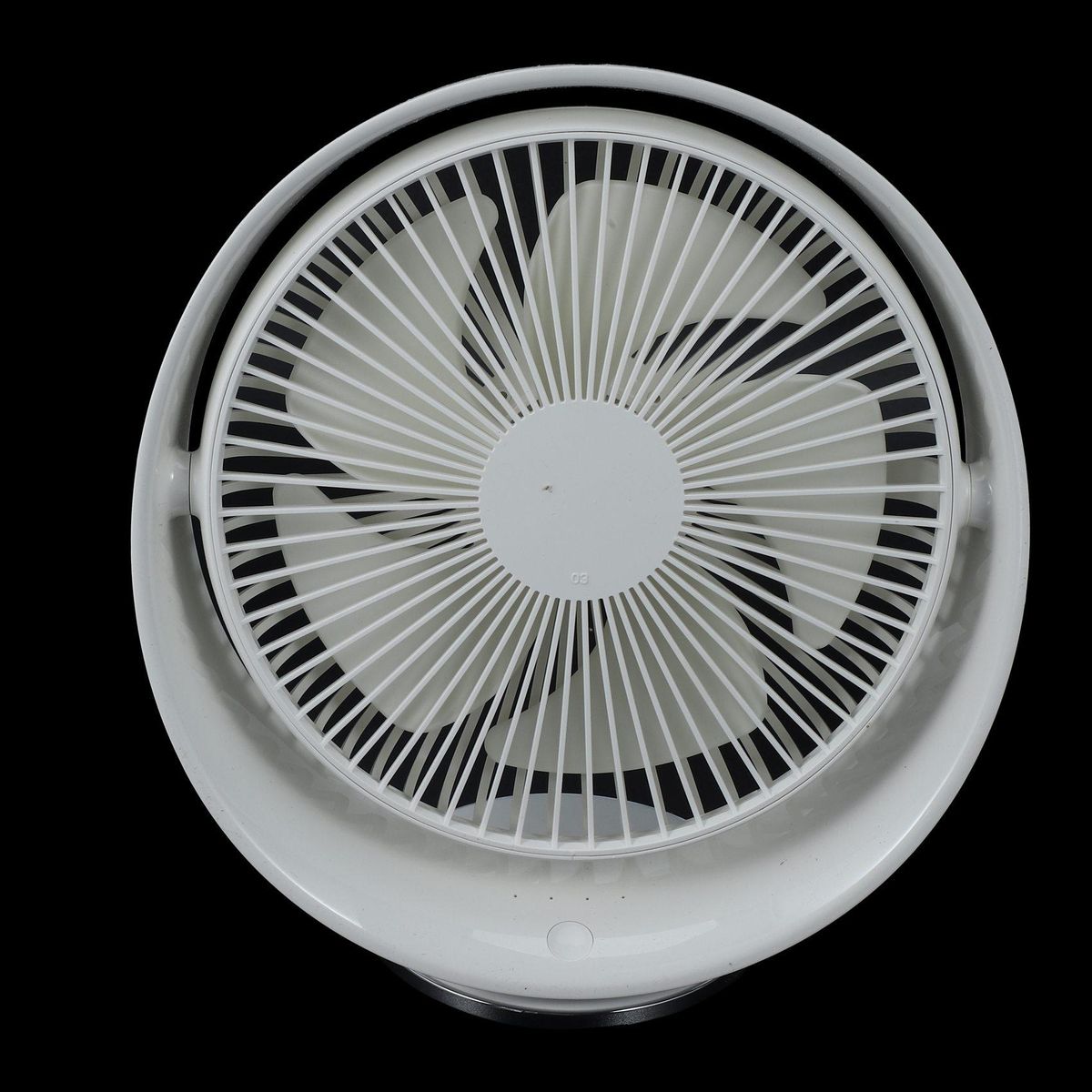 Desktop Fan Air Circulation Rechargeable Electric Fan Natural Wind Usb Rechargeable 12 Inch Angle Adjustable