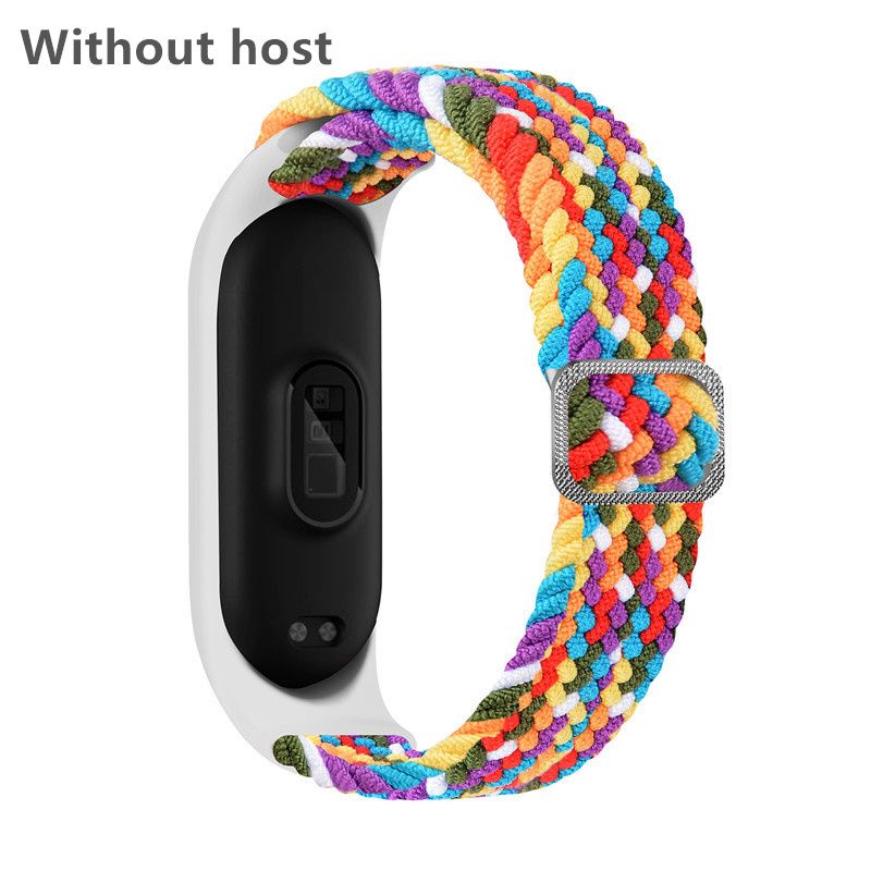 Nylon Weave Adjustable Replacemen Strap For Xiaomi Mi Band