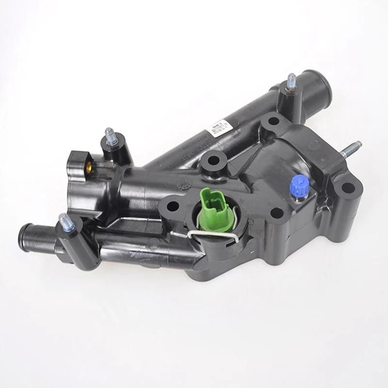 Engine Water Outlet Thermostat Housing with Seal for C4 C5 - 307 407 18 20 16V 1338AV 9687927980